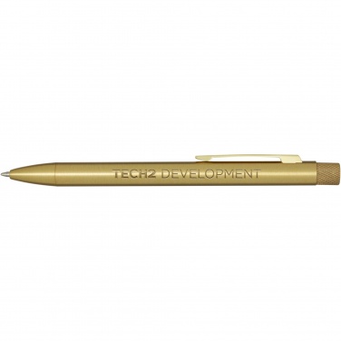 Logotrade advertising products photo of: Beatriz recycled brass ballpoint pen