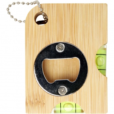 Logotrade business gift image of: Levo bamboo bottle opener with level 