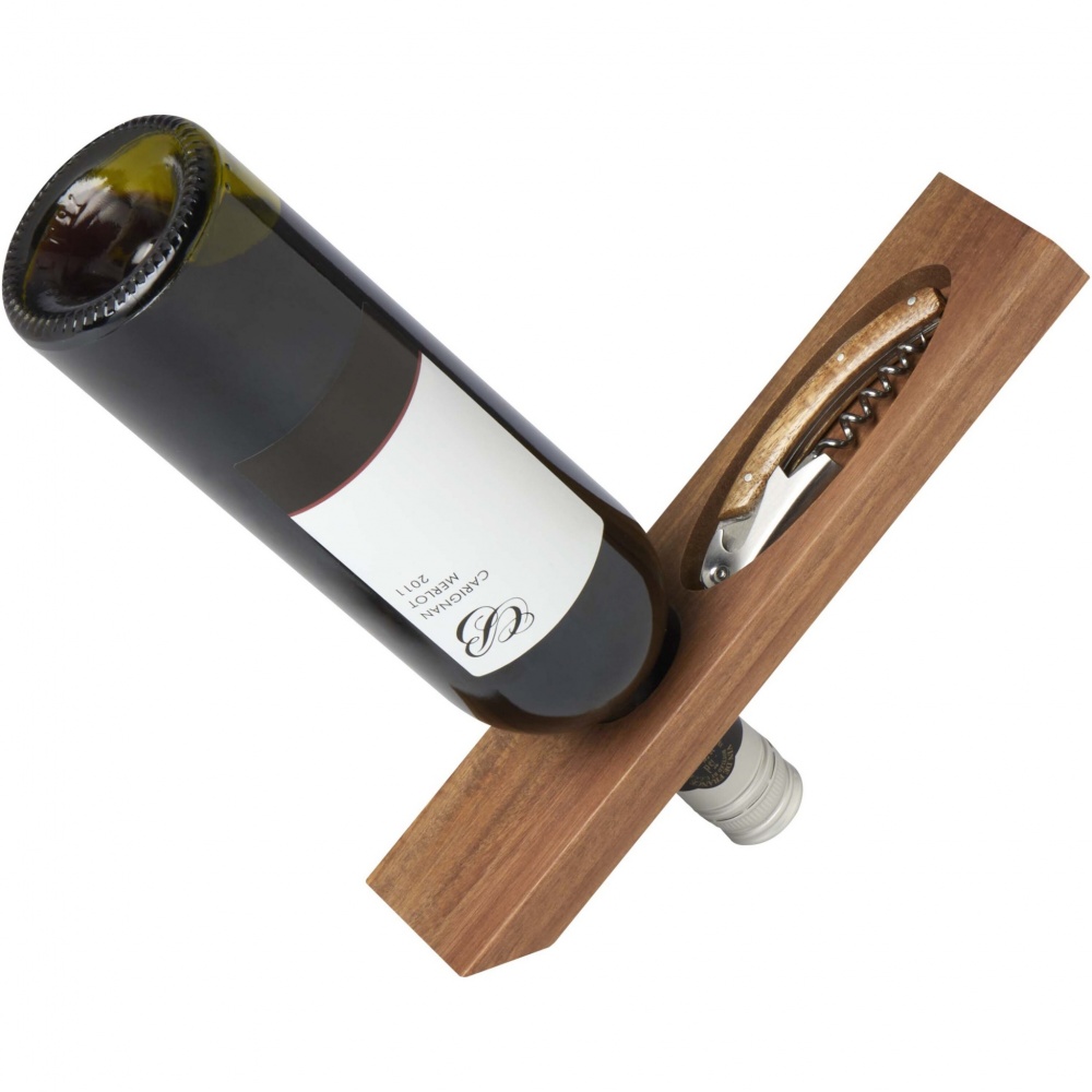 Logo trade promotional merchandise photo of: Vino wine holder set 