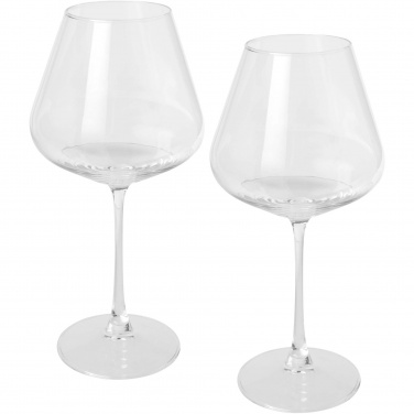 Logotrade business gift image of: Rosso 2-piece wine glass set 