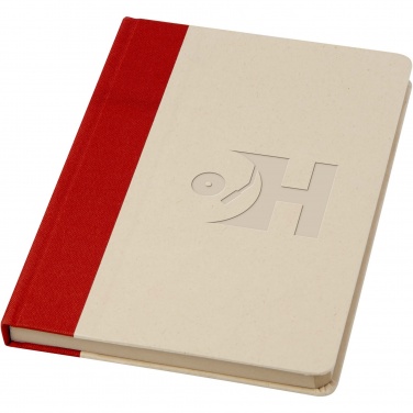 Logo trade advertising product photo of: Liliana A5 sugar cane plastic hard cover notebook