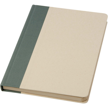 Logo trade promotional gifts picture of: Liliana A5 sugar cane plastic hard cover notebook