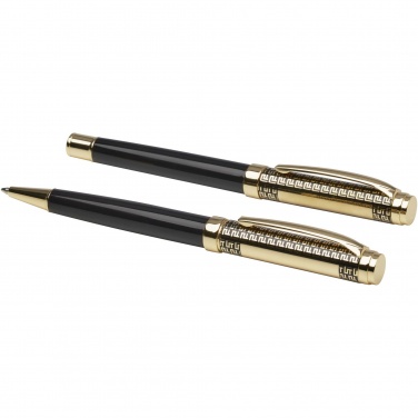 Logo trade corporate gifts picture of: Legato ballpoint and rollerball pen set