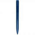 Lucia recycled plastic ballpoint pen, Blue