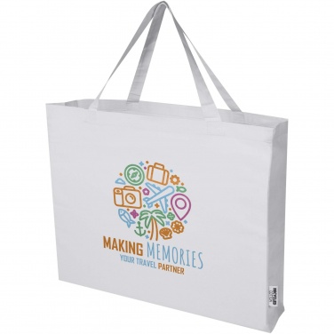 Logotrade promotional product picture of: Odessa 220 g/m² GRS recycled cotton large tote bag