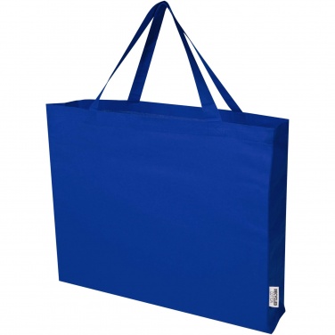 Logo trade promotional items image of: Odessa 220 g/m² GRS recycled cotton large tote bag