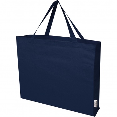 Logotrade promotional gift picture of: Odessa 220 g/m² GRS recycled cotton large tote bag