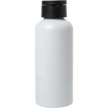 Logotrade promotional products photo of: Trinity 600 ml RCS certified recycled aluminium water bottle with RPET lid