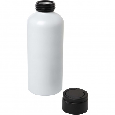 Logo trade promotional gift photo of: Trinity 600 ml RCS certified recycled aluminium water bottle with RPET lid