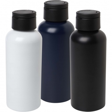 Logotrade promotional item picture of: Trinity 600 ml RCS certified recycled aluminium water bottle with RPET lid