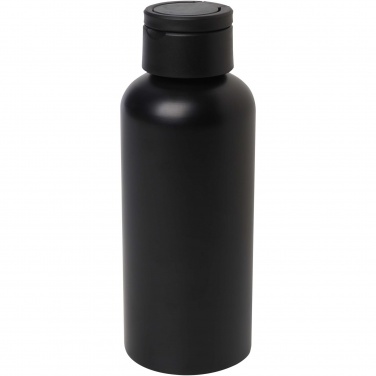 Logo trade promotional items picture of: Trinity 600 ml RCS certified recycled aluminium water bottle with RPET lid