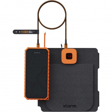 Logo trade advertising products image of: Xtorm XR2S28 SolarBooster 28W foldable solar panel