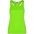 Shura women's sports vest, Lime