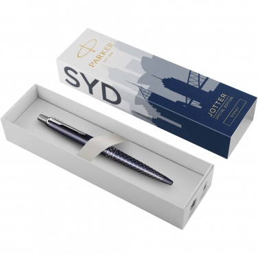 Logo trade promotional products picture of: Parker Jotter SE Global Icons colour trim ballpoint pen