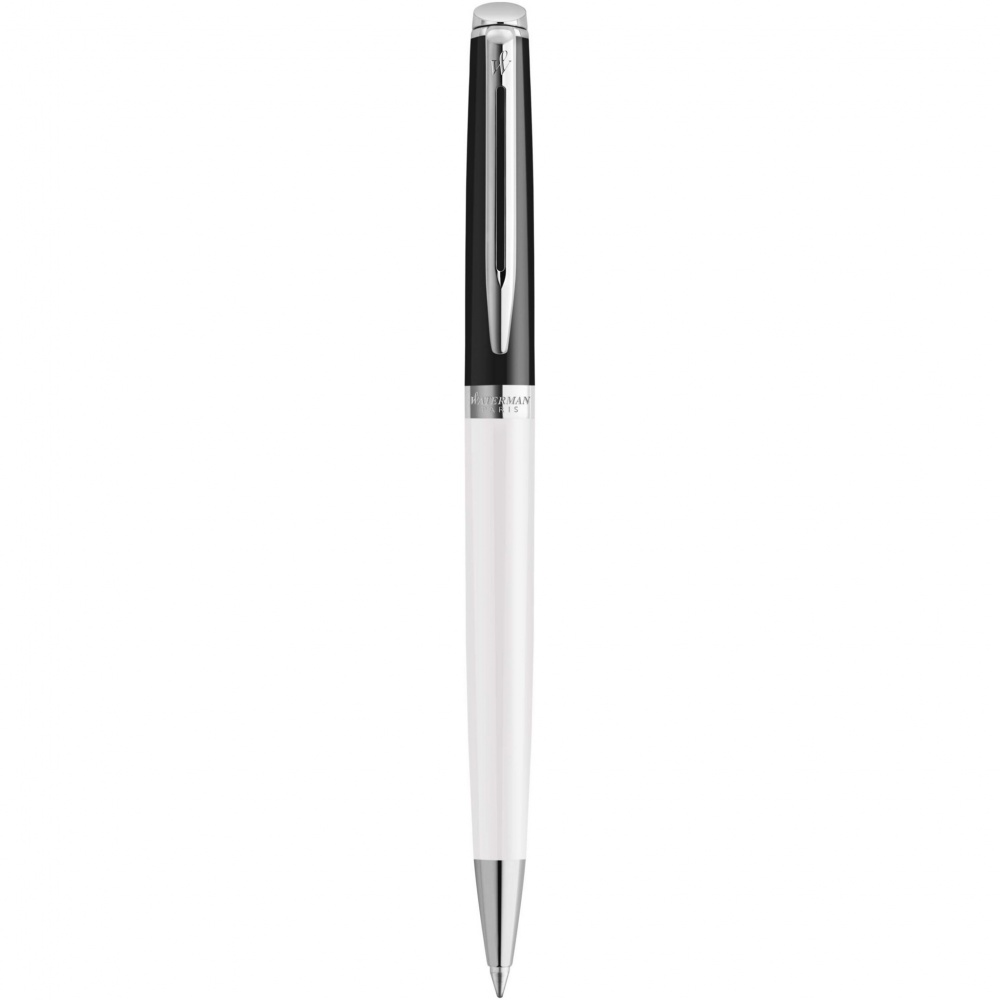 Logotrade promotional giveaways photo of: Hemisphere colour blocking ballpoint pen with palladium trim