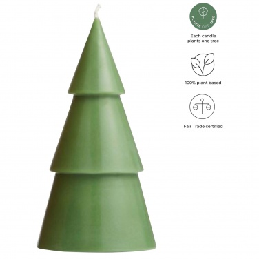 Logotrade corporate gift picture of: Originalhome Xmas tree candle - L