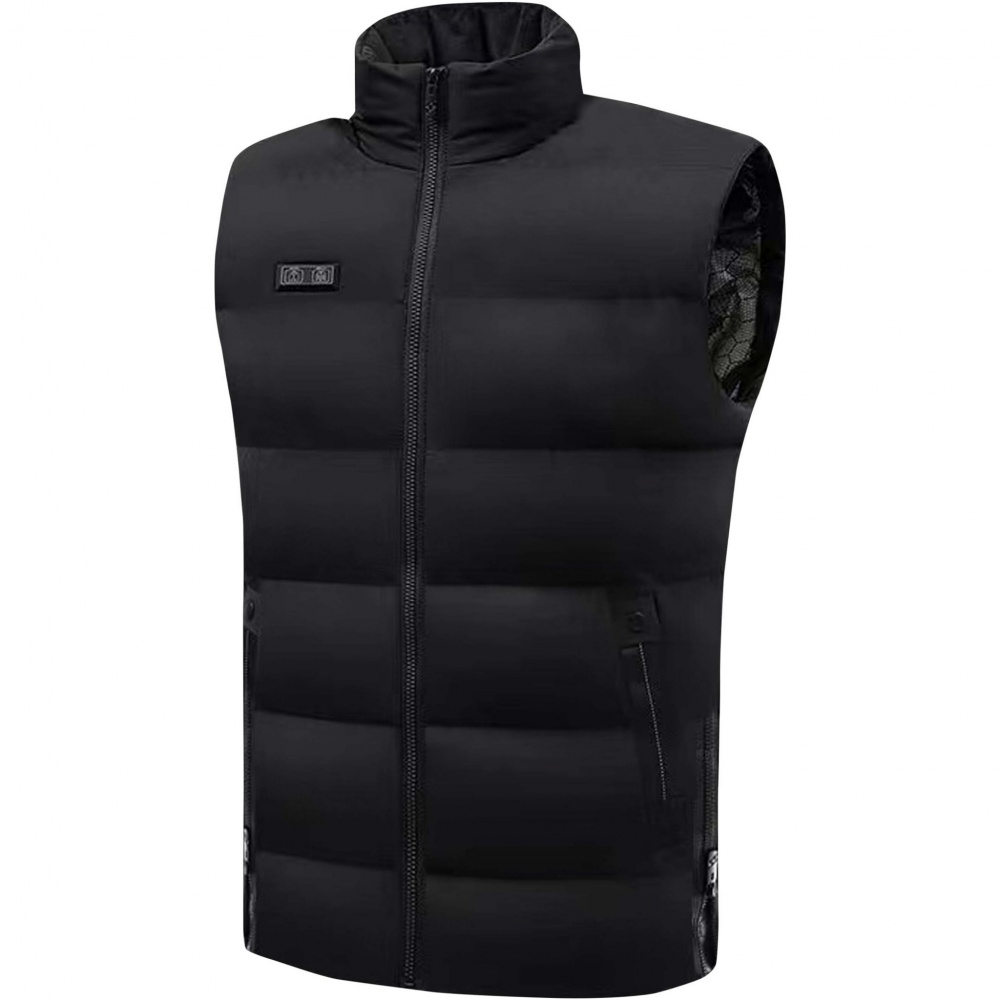 Logo trade corporate gifts picture of: SCX.design G01 heated bodywarmer with power bank