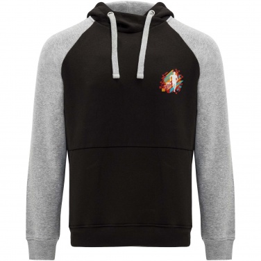 Logo trade advertising products image of: Badet unisex two-tone hoodie