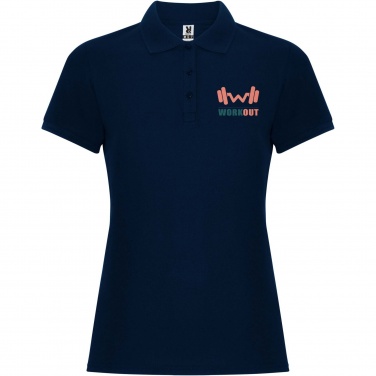 Logo trade corporate gifts picture of: Pegaso Premium short sleeve women's polo