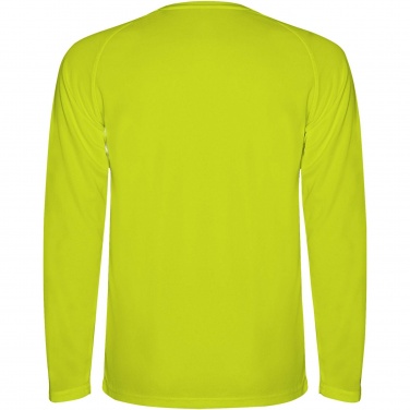 Logo trade promotional merchandise image of: Montecarlo long sleeve kids sports t-shirt