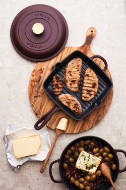 Logo trade corporate gift photo of: VINGA Monte enamelled grill pan