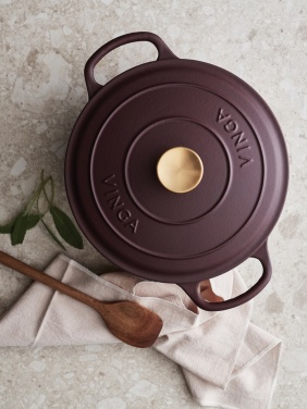 Logo trade promotional gift photo of: VINGA Monte enameled cast iron pot 5.5L