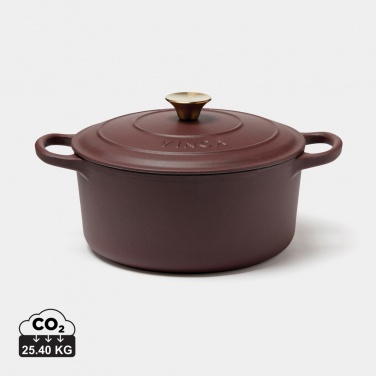 Logotrade promotional products photo of: VINGA Monte enameled cast iron pot 5.5L