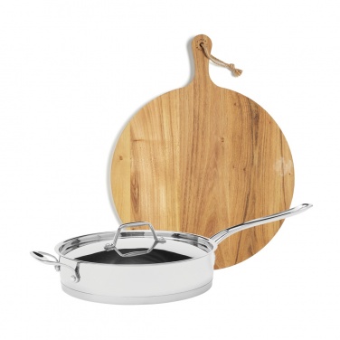 Logo trade corporate gifts picture of: VINGA Buscot Round Serving Board