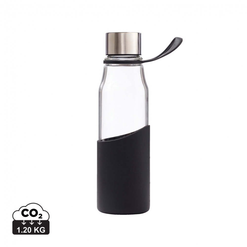 Logo trade promotional products picture of: VINGA Lean Glass Water Bottle