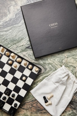 Logotrade promotional item image of: VINGA Chess coffee table game