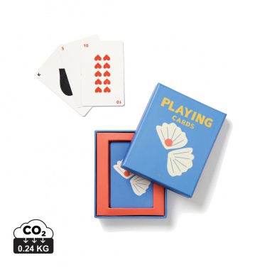 Logotrade promotional item picture of: VINGA Playing cards coffee table edt.