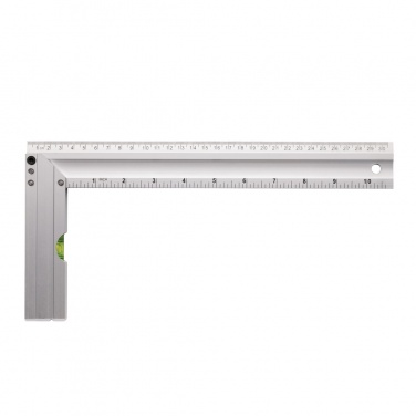 Logo trade promotional items image of: Ruler with level