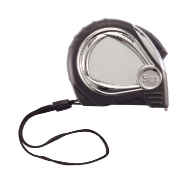 Logotrade corporate gift picture of: Chrome plated auto stop tape measure