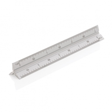 Logo trade promotional product photo of: 15cm. Aluminum triangular ruler