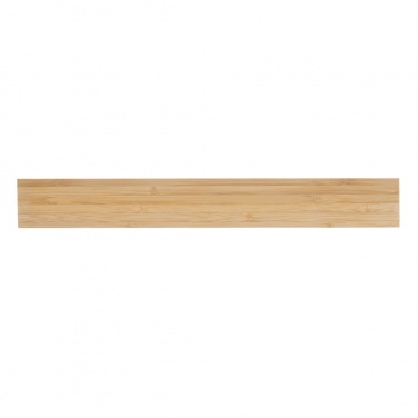 Logo trade promotional gifts picture of: Timberson extra thick 30cm double sided bamboo ruler