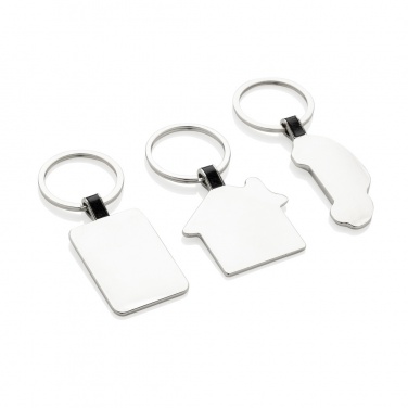 Logotrade promotional merchandise picture of: RCS recycled zinc alloy car keyring