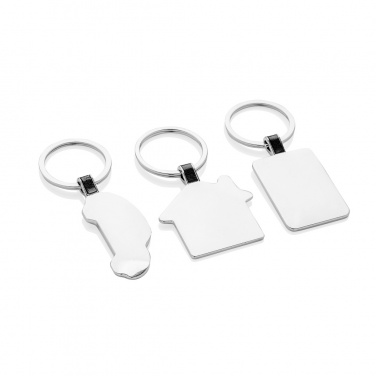 Logo trade promotional items picture of: RCS recycled zinc alloy car keyring