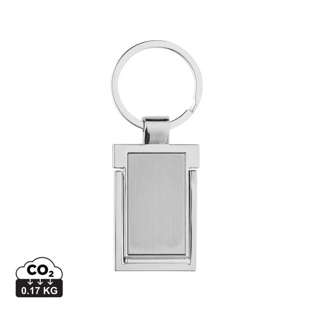 Logo trade promotional products picture of: RSC recycled zinc alloy phone stand keychain