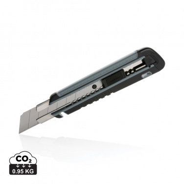 Logo trade business gift photo of: Refillable RCS rplastic heavy duty snap-off knife soft grip