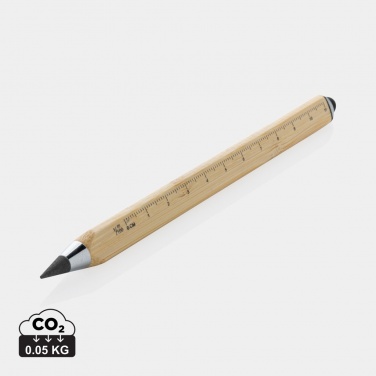 Logotrade business gift image of: Eon bamboo infinity multitasking pen