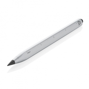 Logo trade promotional items picture of: Eon RCS recycled aluminum infinity multitasking pen