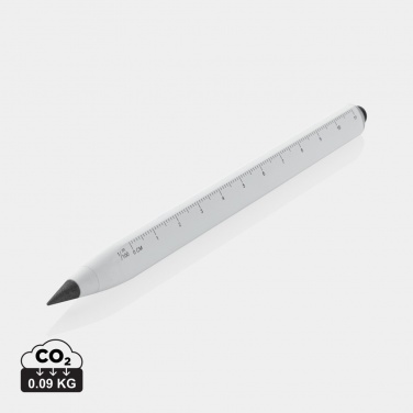 Logo trade business gift photo of: Eon RCS recycled aluminum infinity multitasking pen