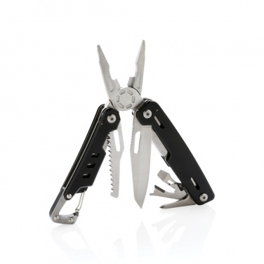 Logo trade promotional giveaways picture of: Solid multitool with carabiner