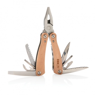 Logo trade promotional gifts image of: Wood multitool