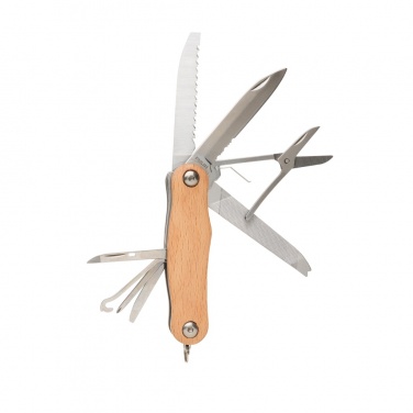 Logo trade promotional gifts image of: Wood pocket knife