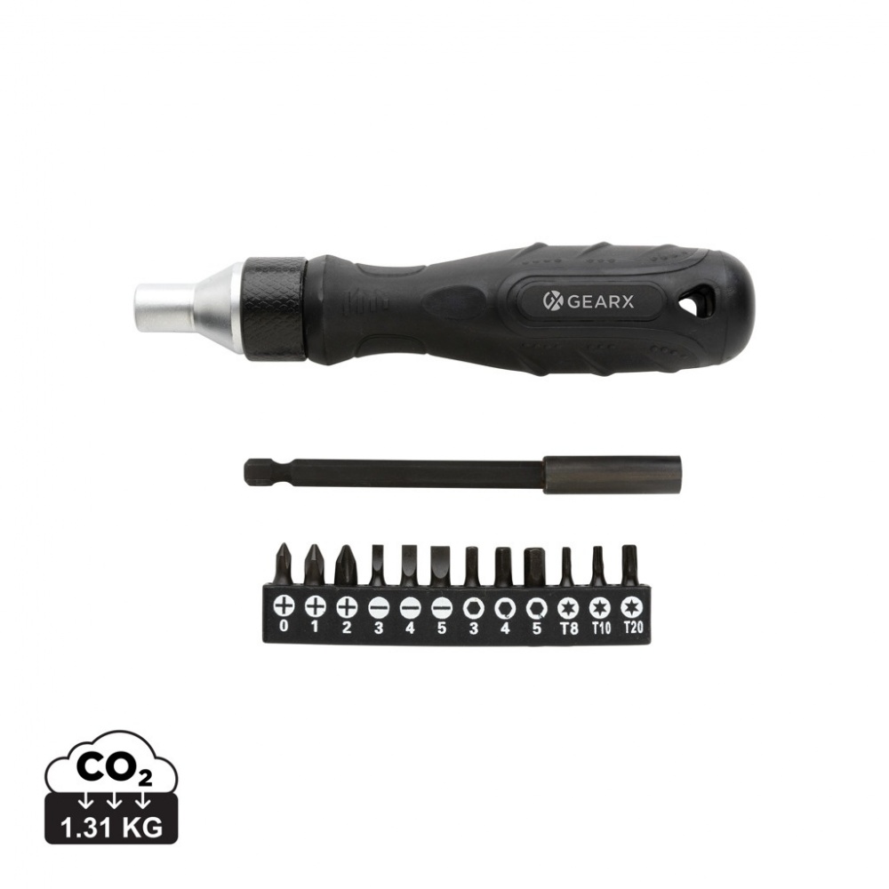 Logo trade promotional giveaway photo of: Gear X ratchet screwdriver