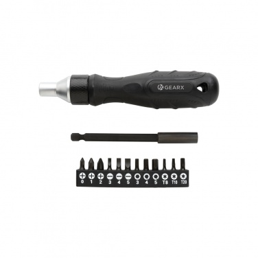 Logo trade business gifts image of: Gear X ratchet screwdriver