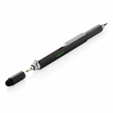 Logo trade promotional products picture of: 5-in-1 aluminium toolpen