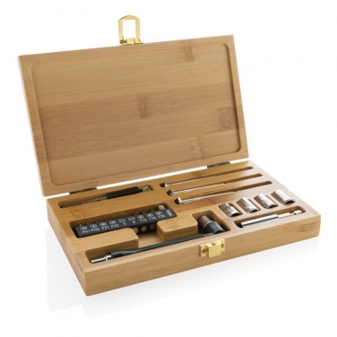 Logotrade corporate gifts photo of: Carvine 21 pcs bamboo tool set