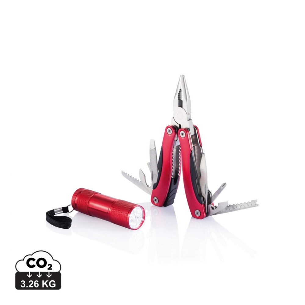 Logotrade promotional giveaways photo of: Multitool and torch set